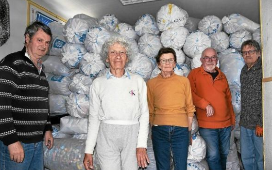 ARRÊT DE LA COLLECTE DE BOUCHONS