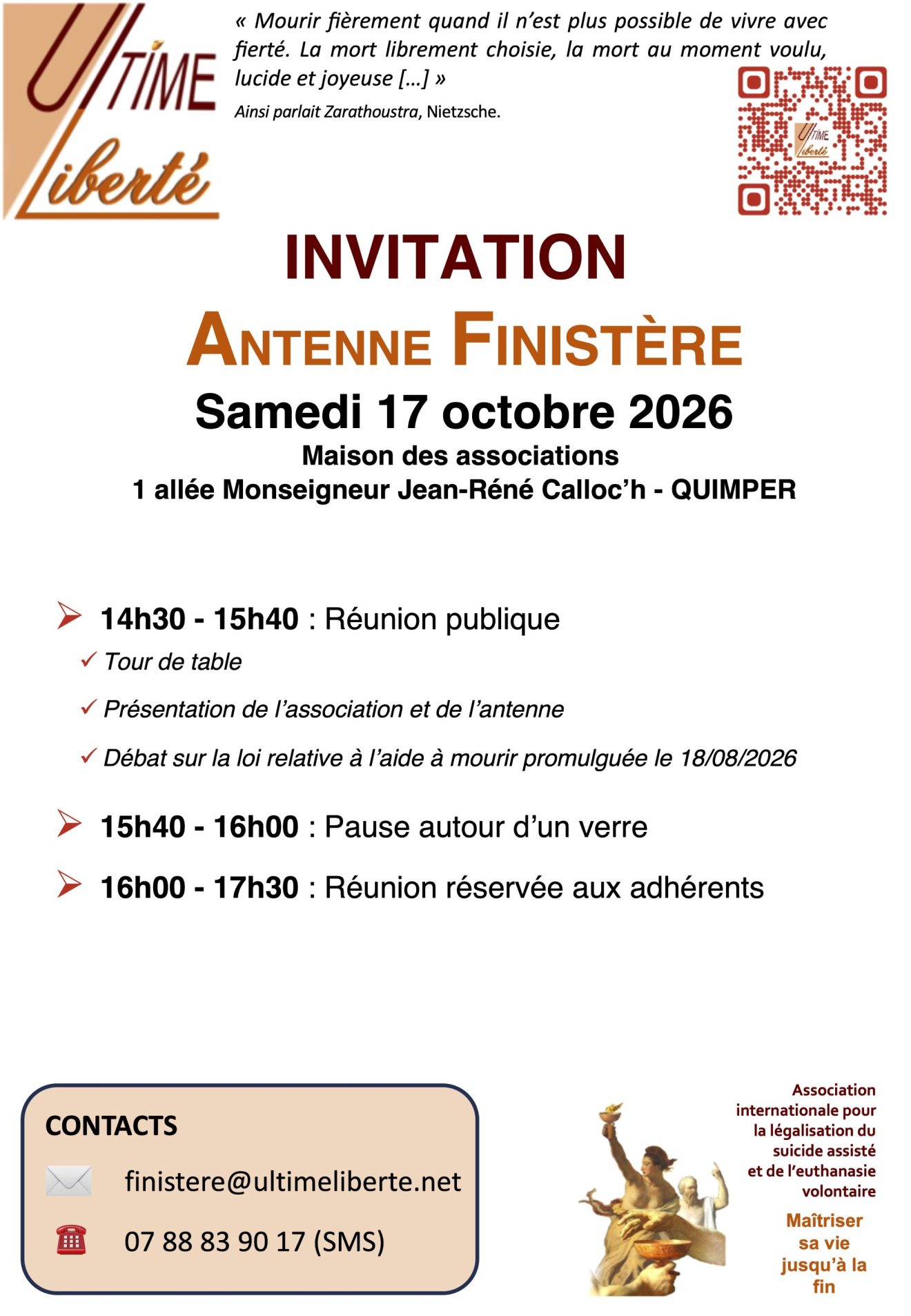 RÉUNION ASSOCIATION ULTIME LIBERTÉ